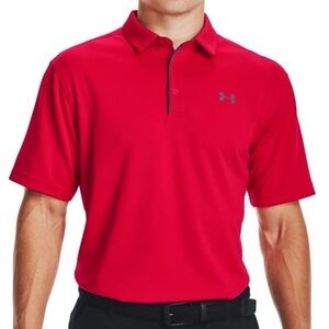 Under Armour Men's Bold Red Polo